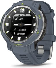  Garmin Instinct Crossover Standard Edition, Blue Granite 010-02730-04 цена и информация | Смарт-часы (smartwatch) | pigu.lt