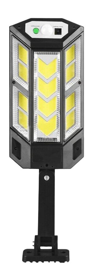 LED žibintas su judesio davikliu ir nuotolinio valdymo pulteliu kaina ir informacija | Lauko šviestuvai | pigu.lt