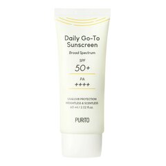 Kremas nuo saulės Purito Daily Go To Sunscreen SPF50+ PA++++, 60 ml kaina ir informacija | Kremai nuo saulės | pigu.lt