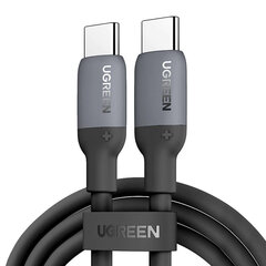 Cable USB-C to USB-C UGREEN 15284, 1,5m (black) цена и информация | Кабели для телефонов | pigu.lt