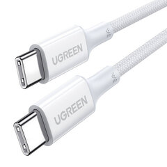 UGREEN Кабель USB-C на USB-C UGREEN 15268, 1,5 м (белый) цена и информация | Кабели для телефонов | pigu.lt