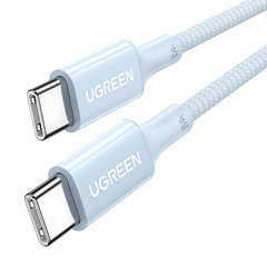 Cable USB-C to USB-C UGREEN 15272, 1.5m (blue) цена и информация | Кабели для телефонов | pigu.lt