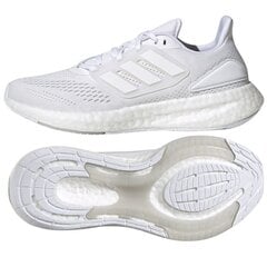 Sportiniai batai moterims Adidas PureBoost 22, balti цена и информация | Спортивная обувь, кроссовки для женщин | pigu.lt