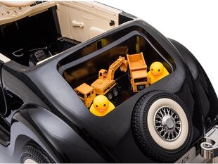 Dvivietis elektromobilis Retro Mercedes Benz, 540K, 4x4 - A200, juodas kaina ir informacija | Elektromobiliai vaikams | pigu.lt