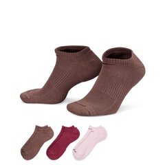 Kojinės moterims Nike Everyday Plus Cushion Socks W SX6889-961, 3 vnt., įvairių spalvų kaina ir informacija | Moteriškos kojinės | pigu.lt