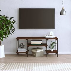 vidaXL Televizoriaus spintelė, ruda ąžuolo, 102x35x45,5cm, mediena kaina ir informacija | TV staliukai | pigu.lt