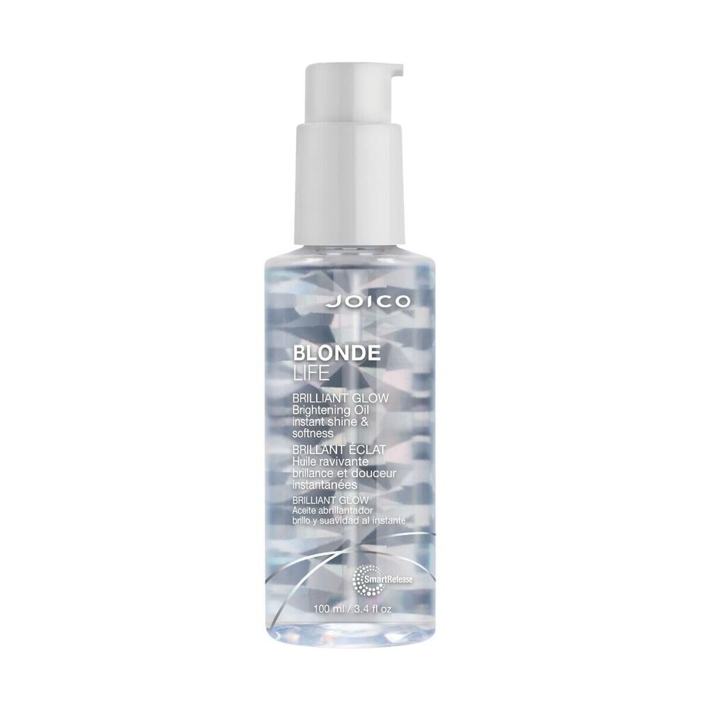 Plaukų aliejus Joico Blonde Life Brilliant Glow Brightening Oil, 100 ml kaina ir informacija | Priemonės plaukų stiprinimui | pigu.lt