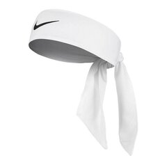 Galvos raištis moterims Nike Dri-FIT 4.0 W N1002146-101, baltas kaina ir informacija | Sportinė apranga moterims | pigu.lt