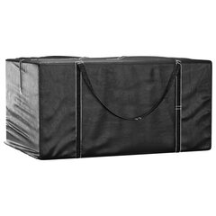 Krepšys sodo pagalvėms vidaXL, juodas kaina ir informacija | Pagalvės, užvalkalai, apsaugos | pigu.lt