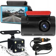 Видеорегистратор, автомобильная камера Full HD цена и информация | Видеорегистраторы | pigu.lt