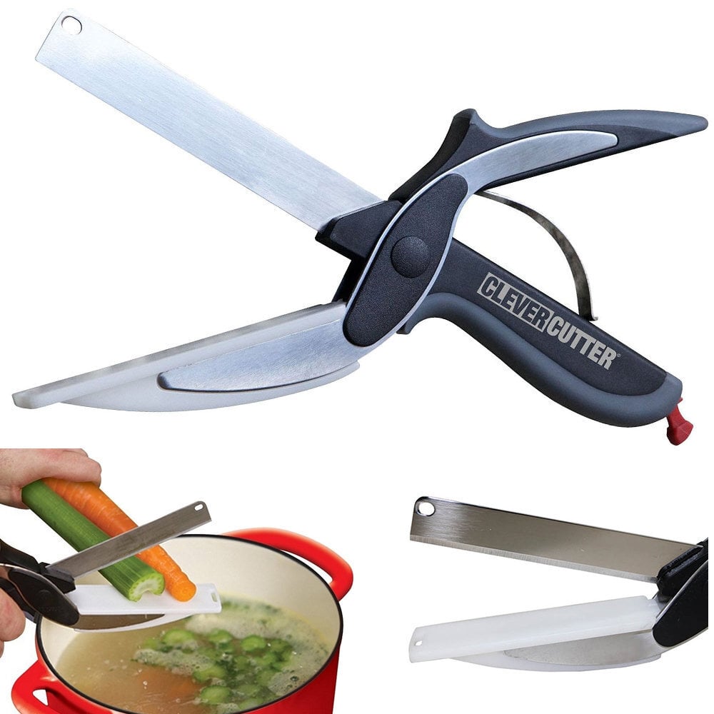 StoreXO virtuvinės žirklės daržovėms/mėsai. kaina ir informacija | Virtuvės įrankiai | pigu.lt