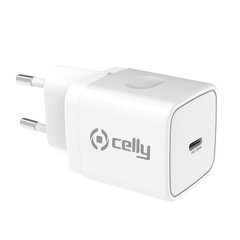 Celly TC1USBC30WWH цена и информация | Зарядные устройства для телефонов | pigu.lt