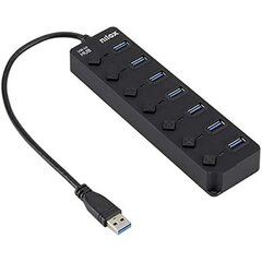 Nilox NXHUB-06 kaina ir informacija | Adapteriai, USB šakotuvai | pigu.lt