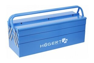 Ящик для инструментов Hogert металлический 53x20x20.5см HT7G078 цена и информация | Ящики для инструментов, держатели | pigu.lt