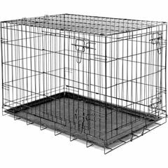 Клетка для перевозки домашних животных Nala 91 x 58 x 66 cm цена и информация | Переноски, сумки | pigu.lt