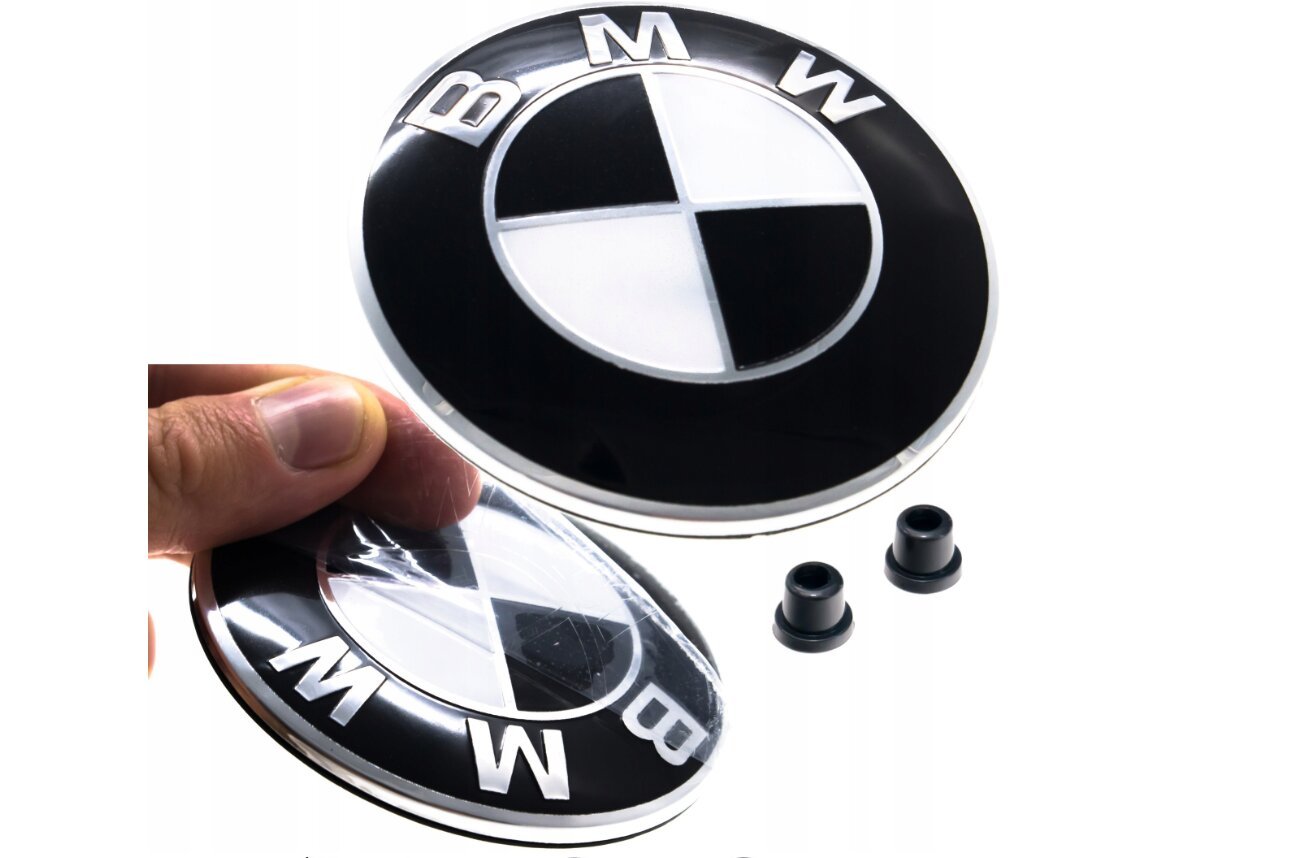 Emblema BMW, 82 mm kaina ir informacija | Auto reikmenys | pigu.lt