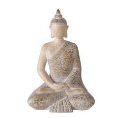 Boltze dekoratyvinė figūrėlė Buddha 21x14x30 cm kaina ir informacija | Interjero detalės | pigu.lt
