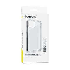 Защитный чехол Fonex Invisible TPU для iPhone 14 PLUS, прозрачный цена и информация | Чехлы для телефонов | pigu.lt