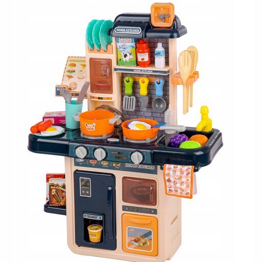Vaikiška virtuvėlė Kinderplay su 42 priedais kaina ir informacija | Žaislai mergaitėms | pigu.lt
