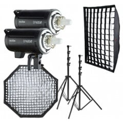 Godox DP600III Duo KIT Комлект студийного освещения цена и информация | Осветительное оборудование для фотосъемки | pigu.lt