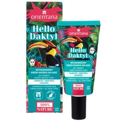 Naktinis veido kremas Orientana Hello Daktyl, 40 ml цена и информация | Кремы для лица | pigu.lt