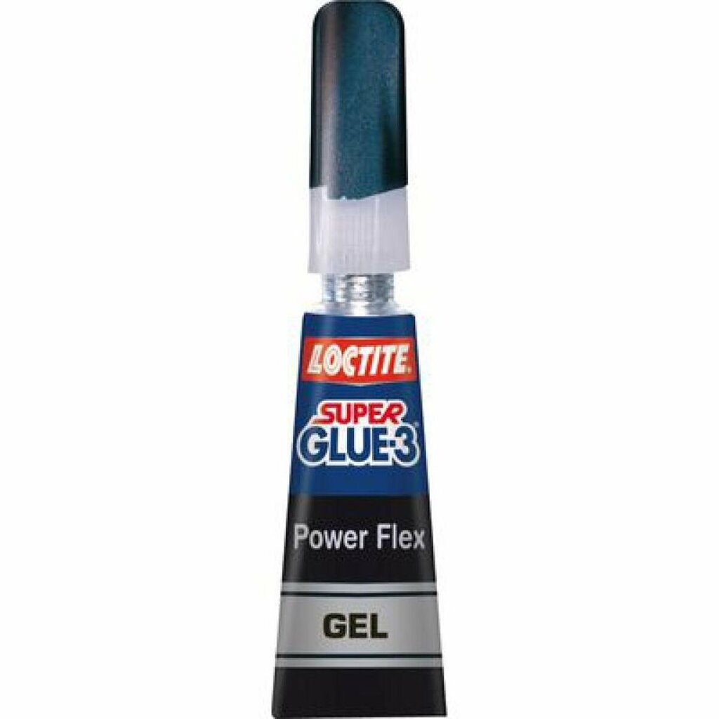 Super klijai Loctite Super Glue-3 Power Gel, 1 g, 3 vnt. kaina ir informacija | Klijai | pigu.lt