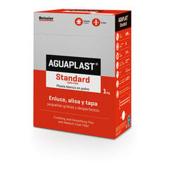 Порошковая шпаклевка Aguaplast 70002-004 Standard Белый 1 kg цена и информация | Грунтовки, шпатлевки и др. | pigu.lt