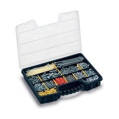 Коробка с отсеками Terry С крышкой 51 x 33 x 6 cm полипропилен цена и информация | Ящики для инструментов, держатели | pigu.lt