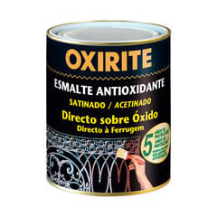 Antioksidacinis emalis Oxirite 5397924, 250 ml, juodas kaina ir informacija | Dažai | pigu.lt