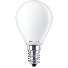 Светодиодная лампочка Philips Vela y lustre E14 470 lm 4,3 W (4,5 x 8,2 cm) (4000 K) цена и информация | Электрические лампы | pigu.lt