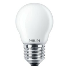 Светодиодная лампочка Philips 8718699762858 E27 6,5 W 806 lm (4,5 x 7,8 cm) (2700 K) цена и информация | Электрические лампы | pigu.lt