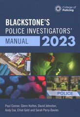 Blackstone's Police Investigators Manual and Workbook 2023 цена и информация | Книги по экономике | pigu.lt