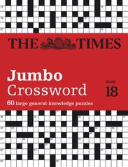 Times 2 Jumbo Crossword Book 18: 60 Large General-Knowledge Crossword Puzzles цена и информация | Книги о питании и здоровом образе жизни | pigu.lt