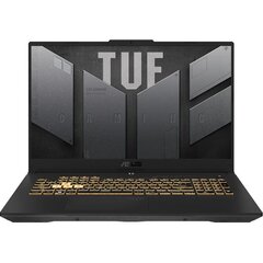 ASUS TUF Gaming F17 (2023), 17.3'', FHD, 144 Hz, i7, 16 GB, 512 GB, RTX 4050, ENG, mecha gray - Notebook цена и информация | Ноутбуки | pigu.lt