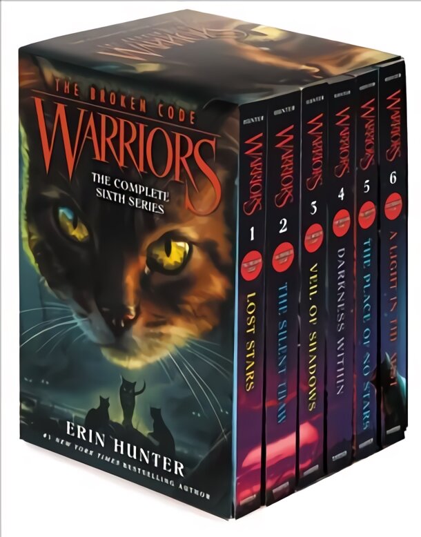 Warriors: The Broken Code Box Set: Volumes 1 to 6 kaina ir informacija | Knygos paaugliams ir jaunimui | pigu.lt