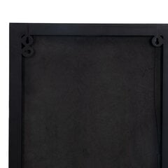 Sieninis veidrodis 40x12x 60cm, juoda/auksinis цена и информация | Зеркала | pigu.lt
