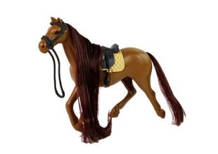 Фигурка лошади с аксессуарами, LeanToys, белый цена и информация | Игрушки для девочек | pigu.lt