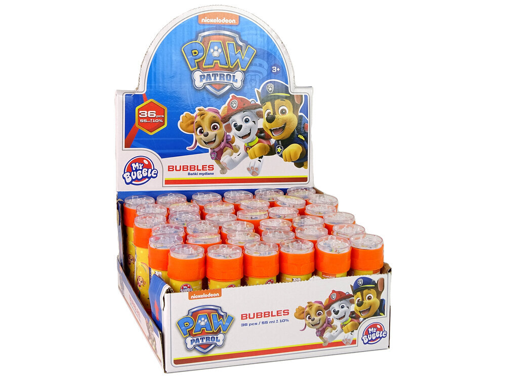 Muilo burbulai Paw Patrol, 55ml kaina ir informacija | Vandens, smėlio ir paplūdimio žaislai | pigu.lt