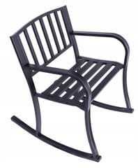 Supamoji sodo kėdė GardenLine, 60x73x74 cm, pilka kaina ir informacija | Lauko kėdės, foteliai, pufai | pigu.lt