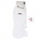 Sportinės kojinės moterims Cosas 1094, baltos, 5 poros kaina ir informacija | Moteriškos kojinės | pigu.lt