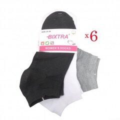 Kojinės moterims Bixtra 1191, įvairių spalvų, 6 poros kaina ir informacija | Moteriškos kojinės | pigu.lt