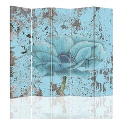 Ширма Синий цветок цена и информация | Мобильные стенки | pigu.lt