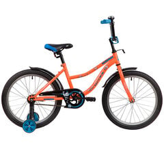 Vaikiškas dviratis NovaTrack Neptune, 20", oranžinis kaina ir informacija | Dviračiai | pigu.lt