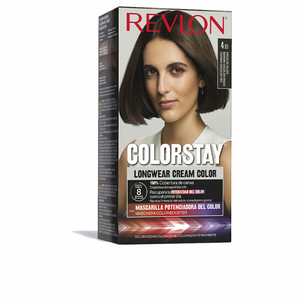 Plaukų dažai Revlon Colorstay Nº 4.15 kaina ir informacija | Plaukų dažai | pigu.lt