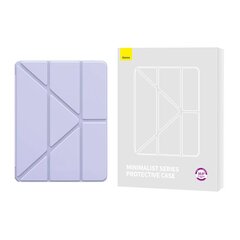 Baseus Minimalist Series IPad Air 4|Air 5 10.9" protective case (purple) цена и информация | Чехлы для планшетов и электронных книг | pigu.lt