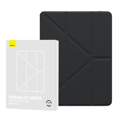 Baseus Защитный чехол Baseus Minimalist для iPad Pro 12.9" 2020/2021/2022 (черный) цена и информация | Чехлы для планшетов и электронных книг | pigu.lt