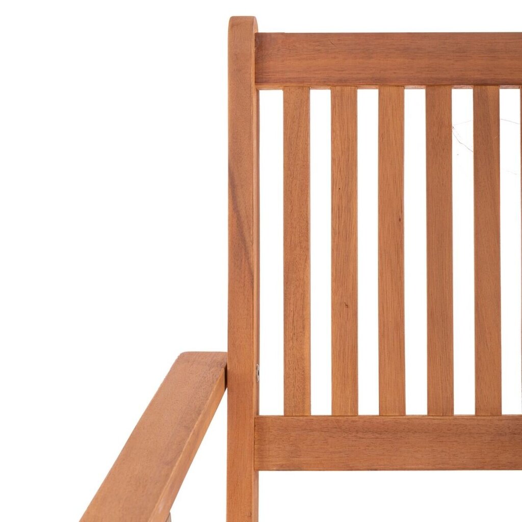 Sodo krėslas Bigbuy Home Kate, rudas kaina ir informacija | Lauko kėdės, foteliai, pufai | pigu.lt