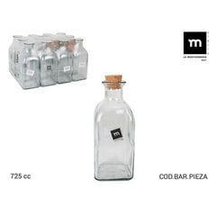 Стеклянная бутылка Medi (725 ml) цена и информация | Стаканы, фужеры, кувшины | pigu.lt
