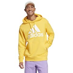 Adidas džemperis vyrams Big Logo Hoody FT HD M IC9834, geltonas цена и информация | Мужские толстовки | pigu.lt