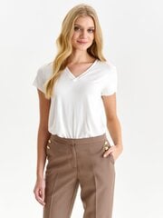 Marškinėliai moterims Top Secret SPO5821BI, balti kaina ir informacija | Marškinėliai moterims | pigu.lt